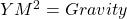 YM^2=Gravity