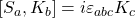 \left[S_a,K_b\right]=i\varepsilon_{abc}K_c
